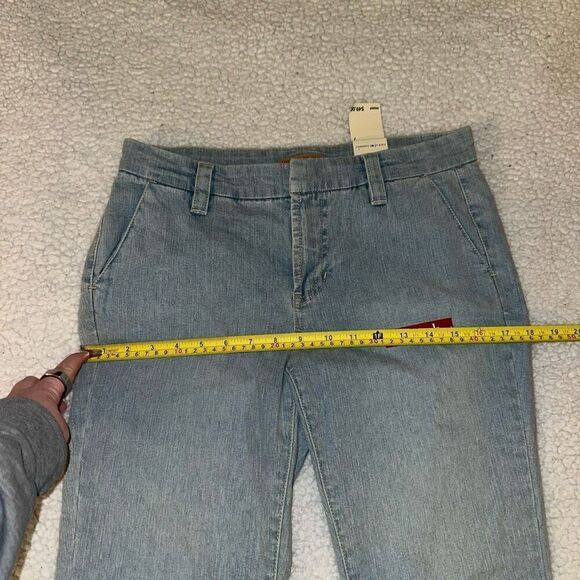 Tommy Jeans Juniors Light Wash Denim Flare Y2K Size 7 NWT - Picture 8 of 12